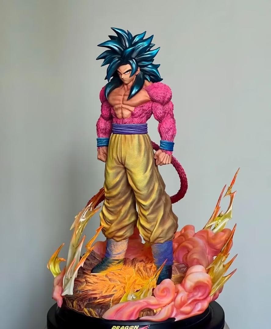 ドラゴンボール　孫悟空　スーパーサイヤ人4　ガレージキット　フィギュア
