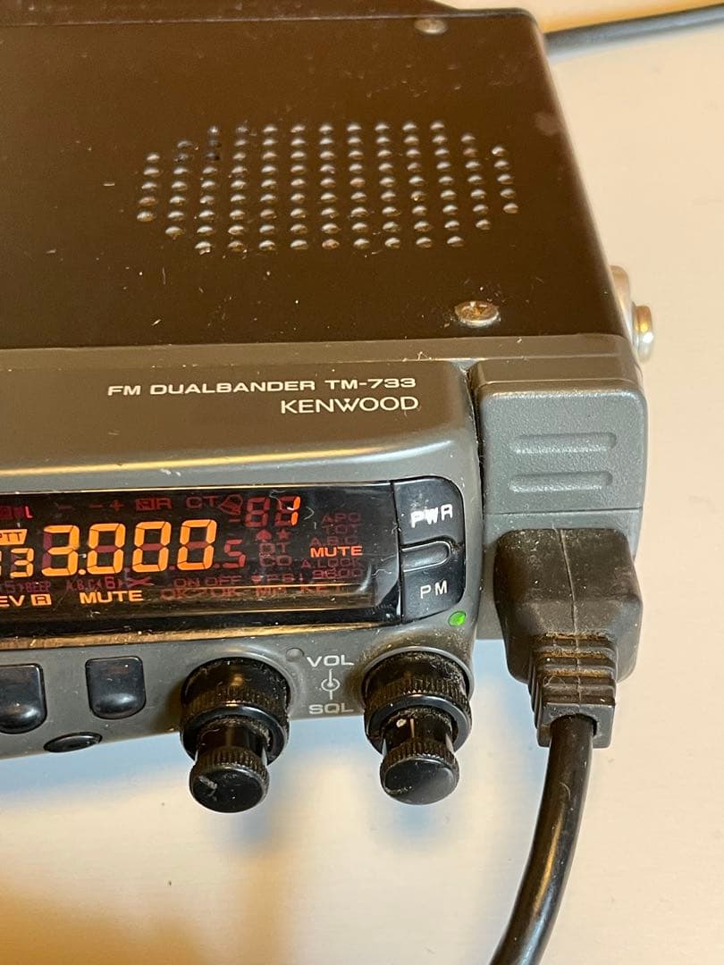 KENWOOD TM-733 FM アマチュア無線機　マイク付き