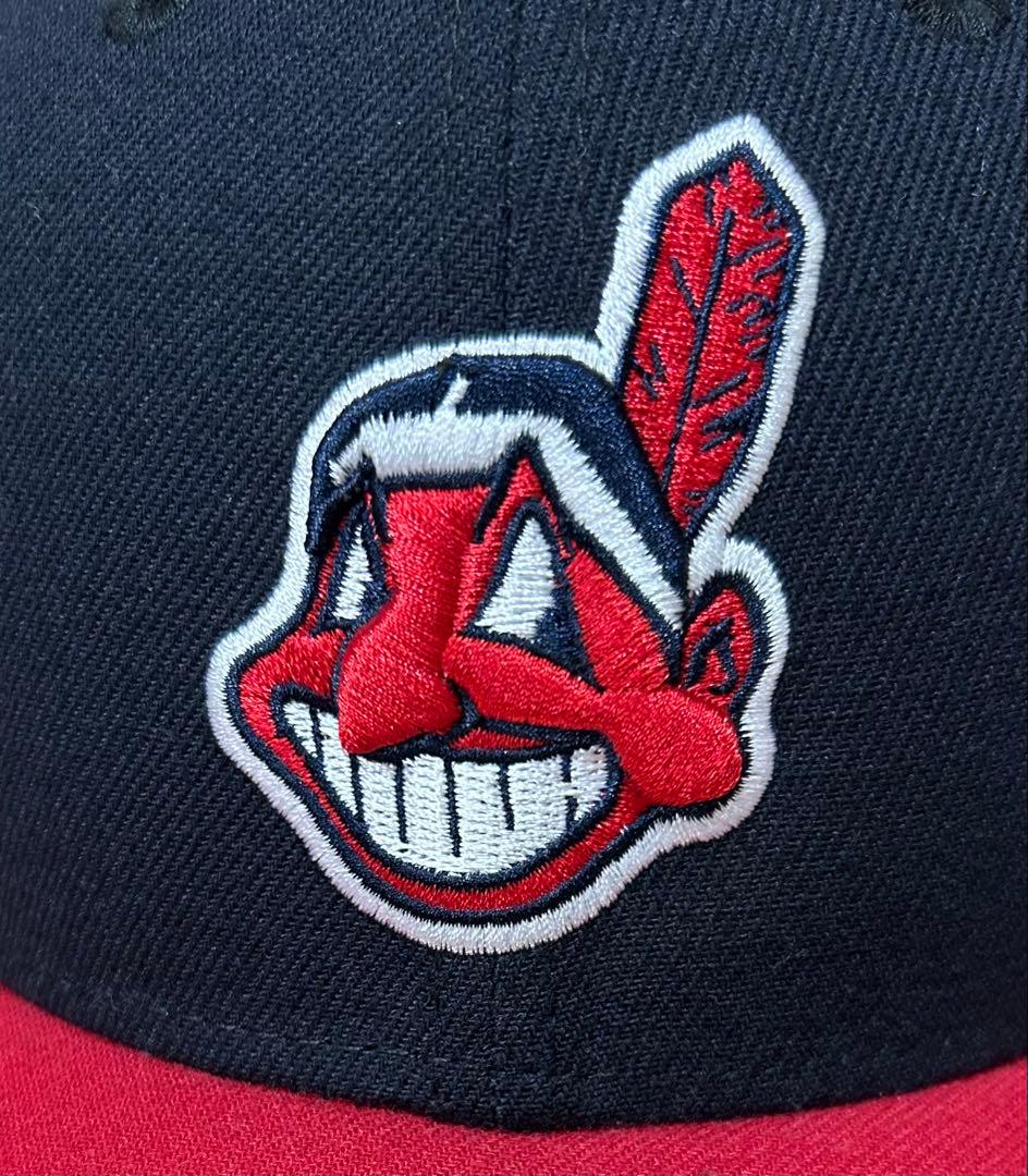 【希少】59FIFTY LPクリーブランドインディアンス　ワフー酋長　7 5/8