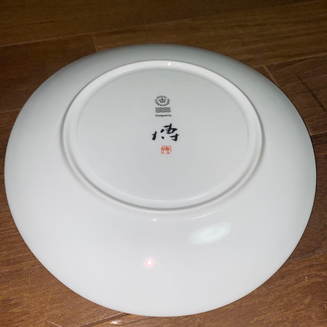 値下げ★美品★千住博 x ロイヤルコペンハーゲン 飾り皿