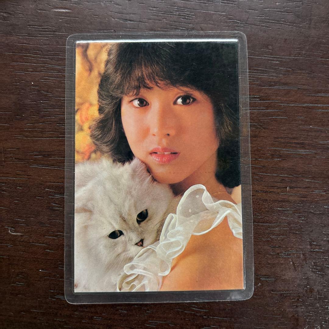 1980年代 松田聖子　切り抜きカード26枚セット