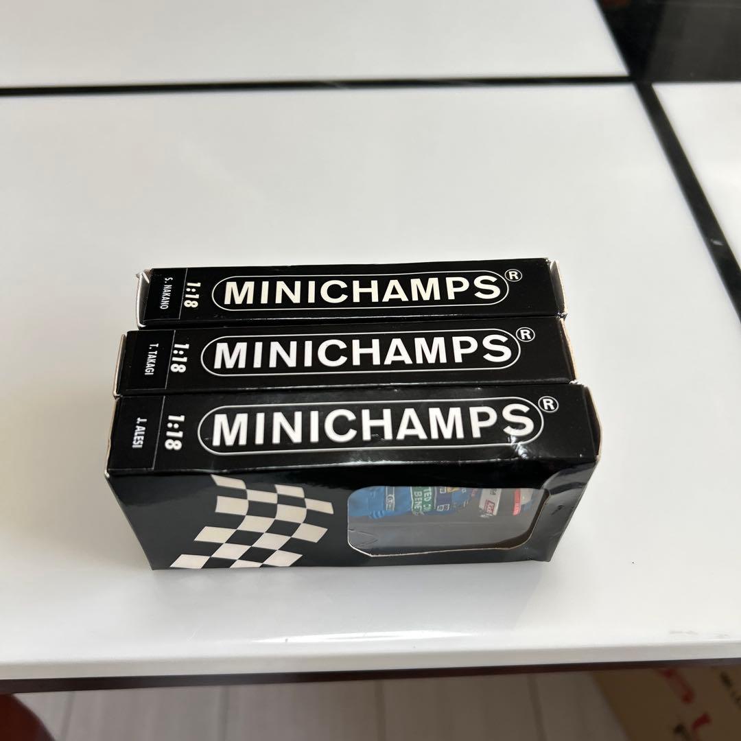 ミニチャンプスドライバーフィギュアとMichaelSchumacher等5セット
