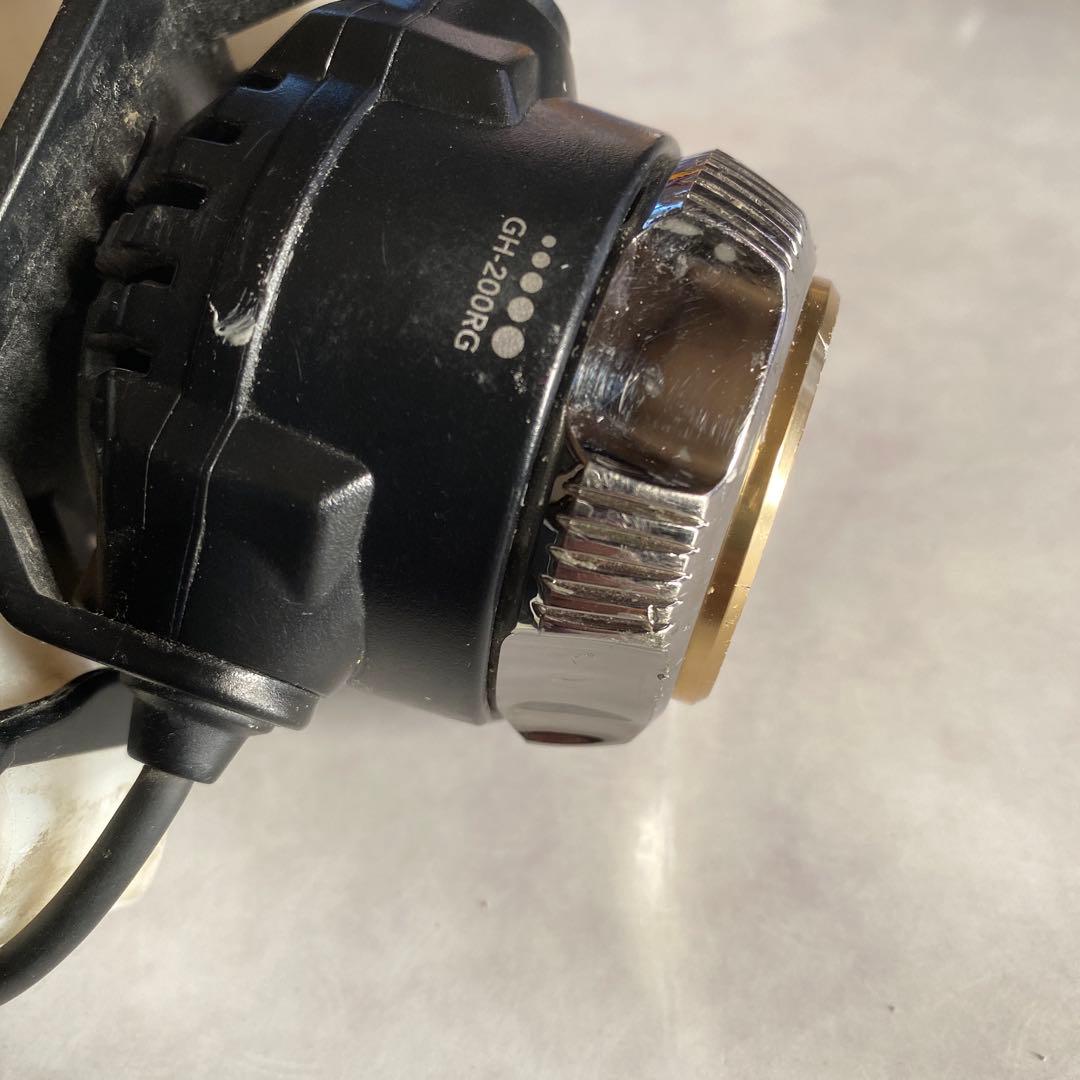 GENTOS LEDヘッドライト GH200RG 中古品