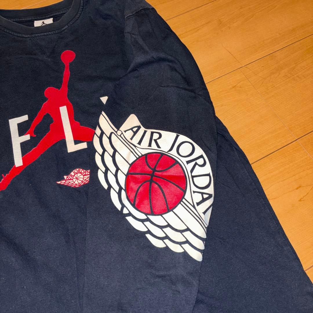 Air Jordan 長袖 Tシャツ 黒　Lサイズ　NIKE ナイキ　ジョーダン