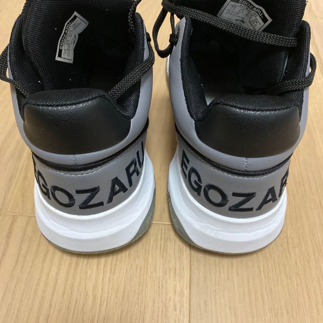 エゴザル　バッシュ　ZAMSTインソール付き グレー 25.5