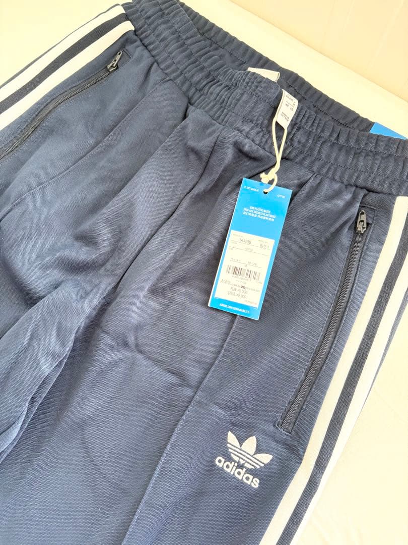 adidas ジャージパンツ ネイビー 3本ラインMサイズ