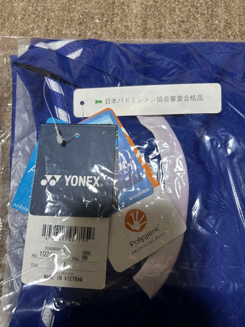 YONEX ゲームシャツ 10249 サイズO