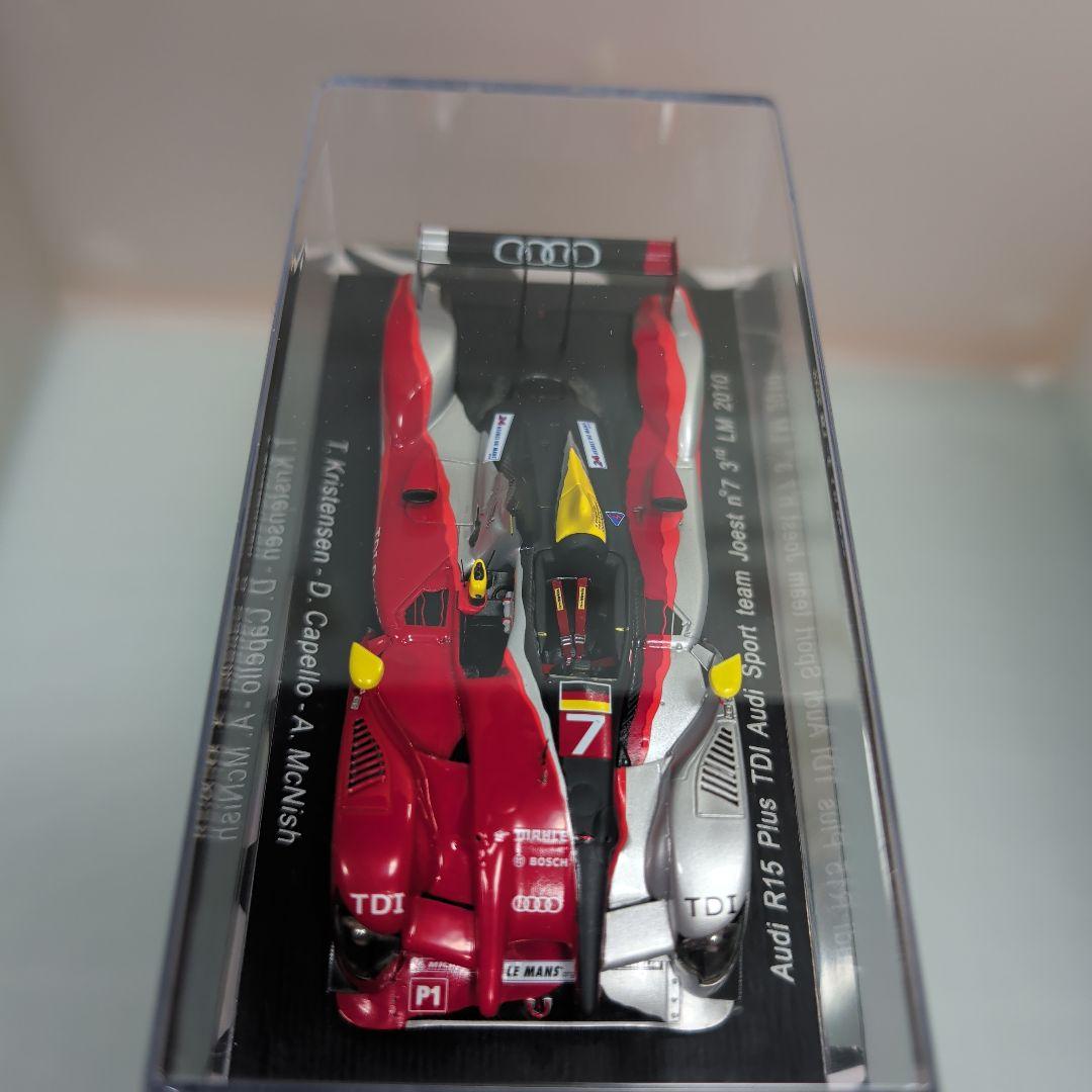 1/43スパーク Audi R15 Plus Joest 3th LM 2010