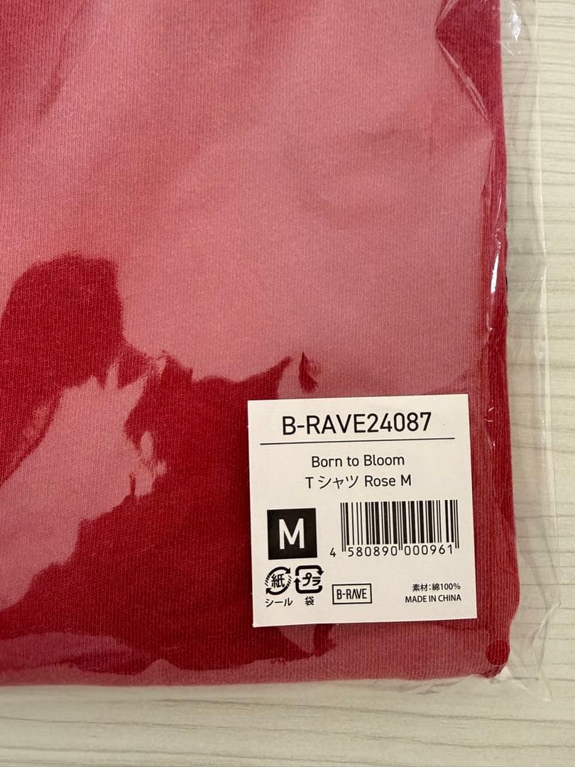 HANA Born to Bloom Tシャツ　Rose Mサイズ
