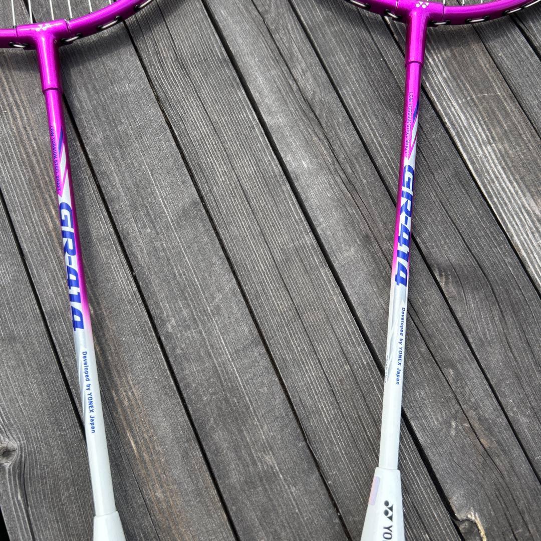 バドミントン ラケット ペア カワサキNSX-305 YONEX GR-414