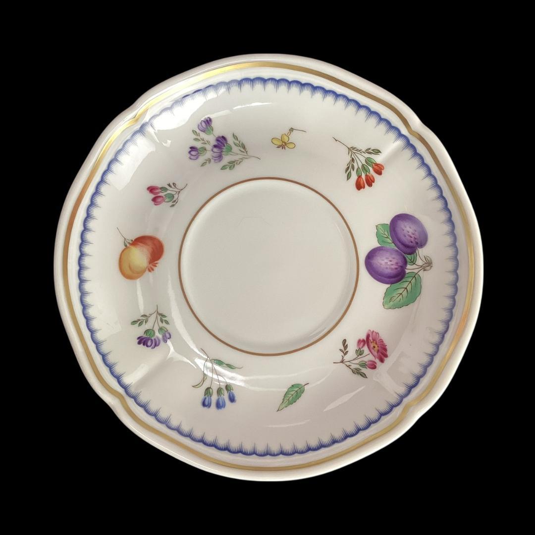 定価3万【希少】リチャードジノリ イタリアンフルーツ スープカップ＆ソーサー③