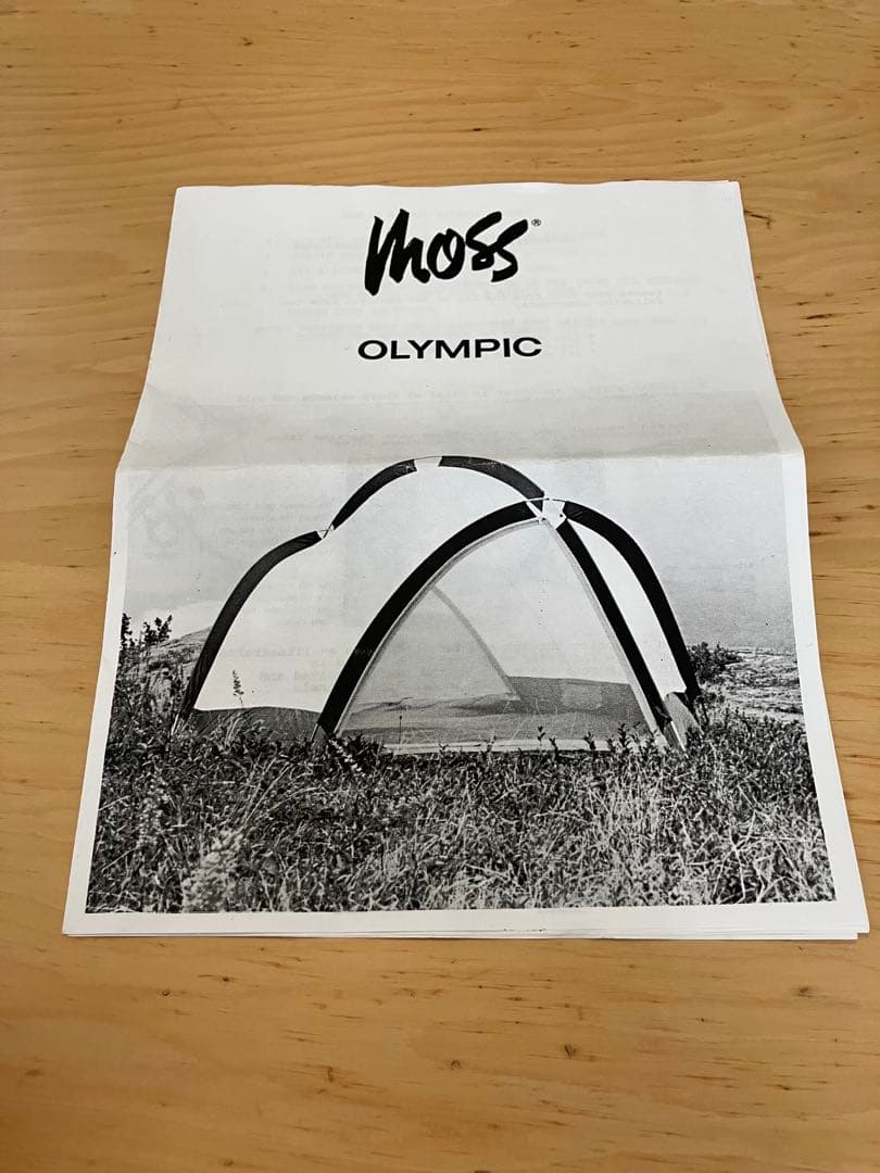 Moss モステント　リペアキット3パック　ステッカー　説明書(コピー？)
