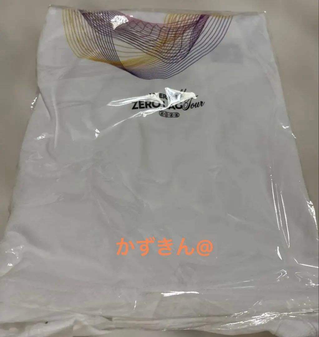 UVERworld★ロングスリーブTシャツ★白Mサイズ★ZEROLAG TOUR