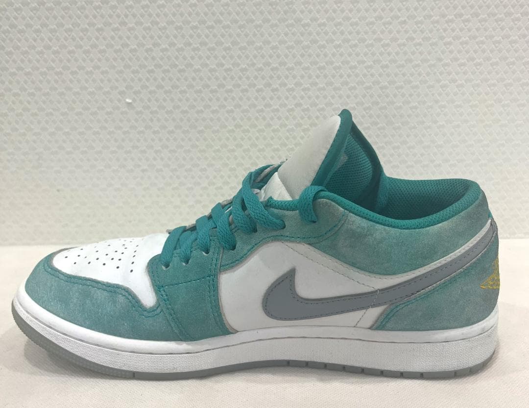 NIKE AIR JORDAN 1LOW US9 27㎝ グリーン スエード