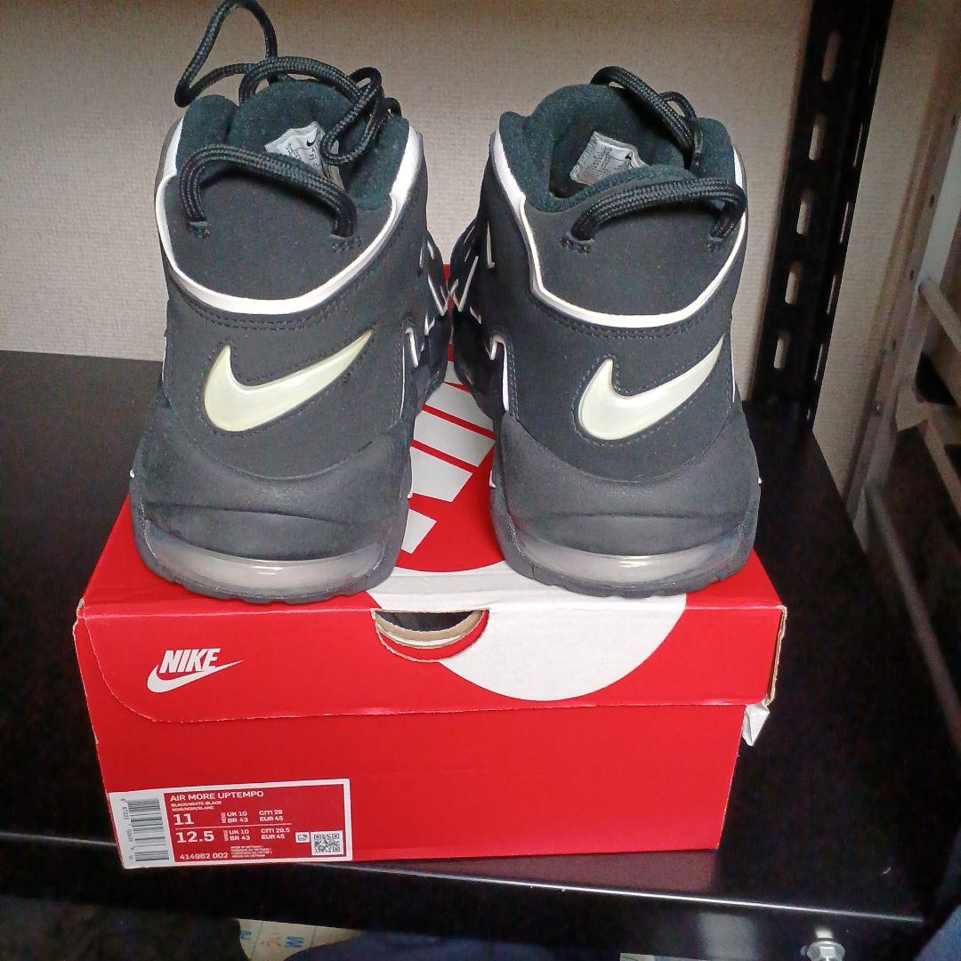 NIKE AIR ブラック シューズエアモアアップテンポ