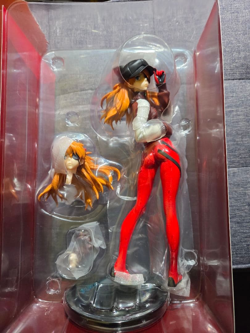 EVA GLOBAL限定復刻 式波・アスカ・ラングレー ジャージVerフィギュア