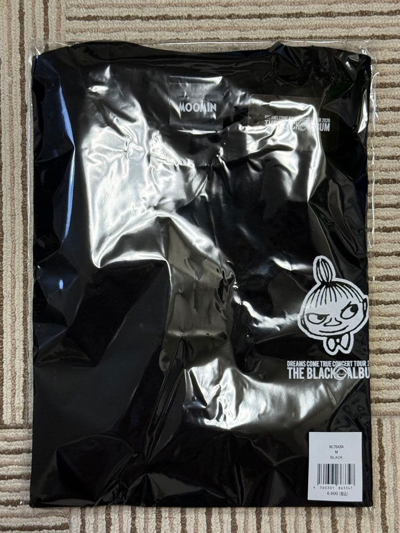 ドリカムツアーTシャツ MOOMIN ムーミン＆リトルミイTシャツ Mサイズ