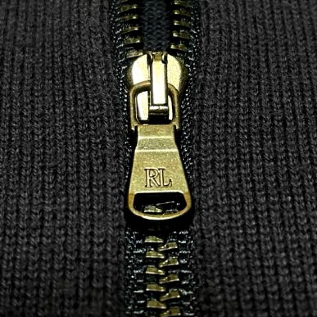 ラルフローレン ポロゴルフ ハーフジップ コットン ニット ベスト