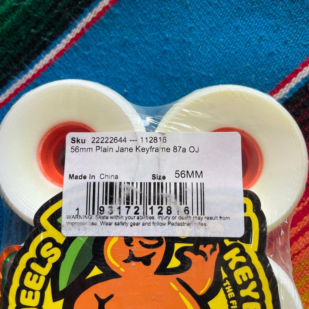 OJ オージェイウィール スケボー56mm87a