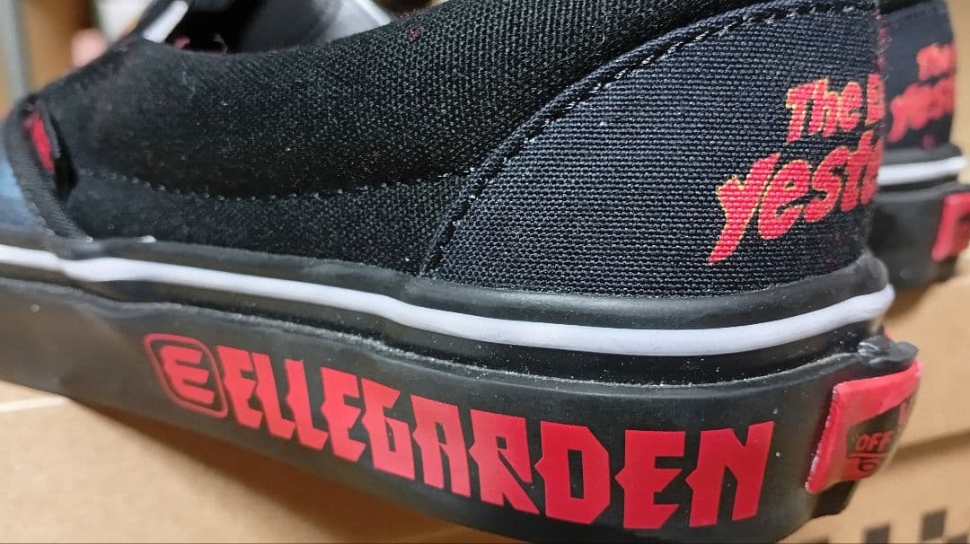 中古 ELLEGARDEN VANS スリッポン 26.0cm