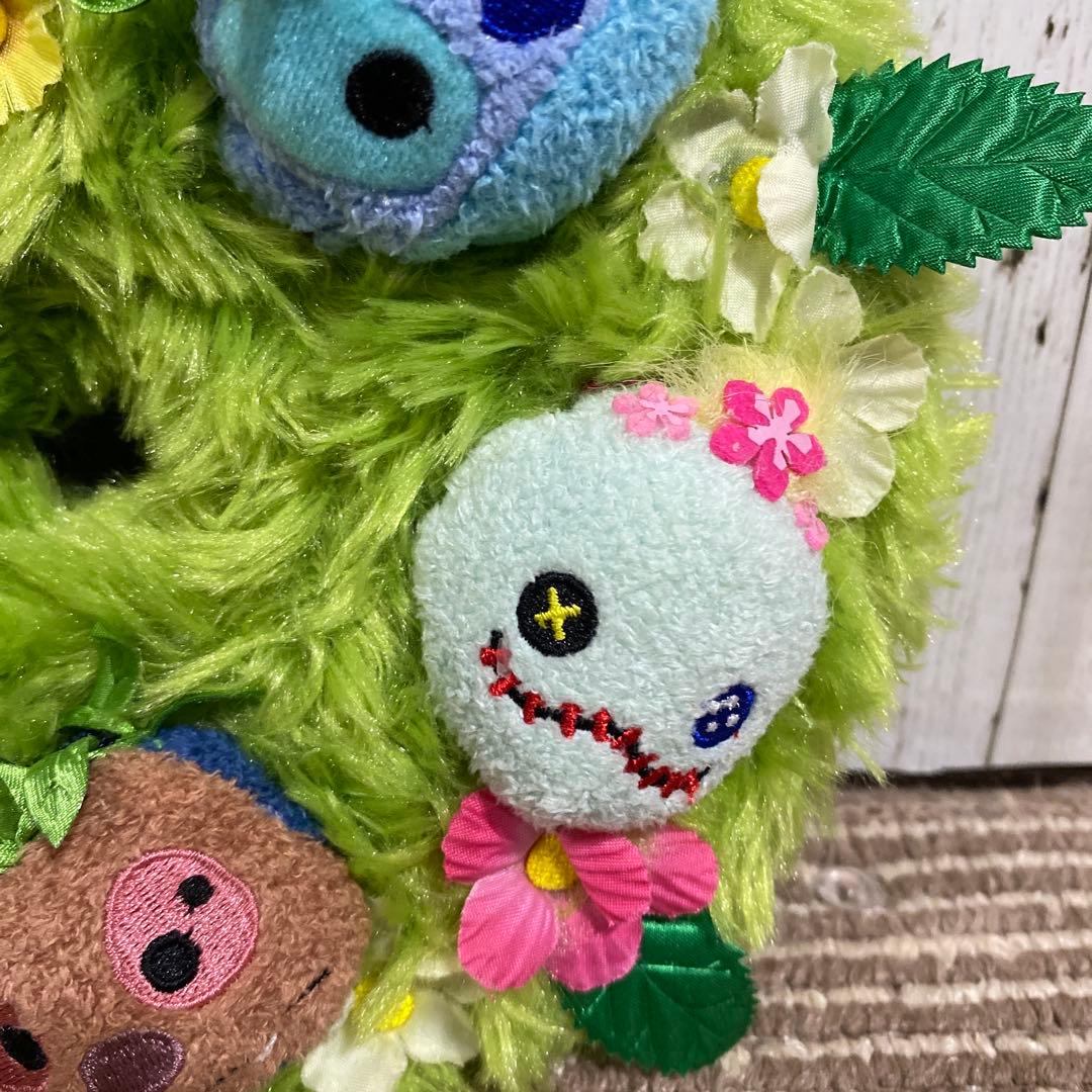 【レア】Disney リロ&スティッチ　リース　ツムツム　ぬいぐるみ