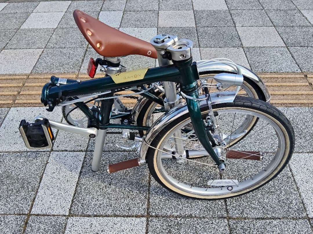 DAHON BordwalkD7 ブリティッシュグリーン【2024年7月購入】
