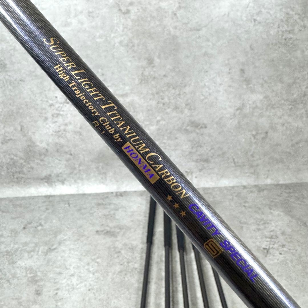 【K18】HONMA LB-606 アイアンセット 18金 メダル 本間 6本