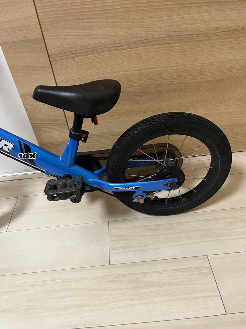 ストライダー STRIDER 14xスティールブルー 青 バランスバイク