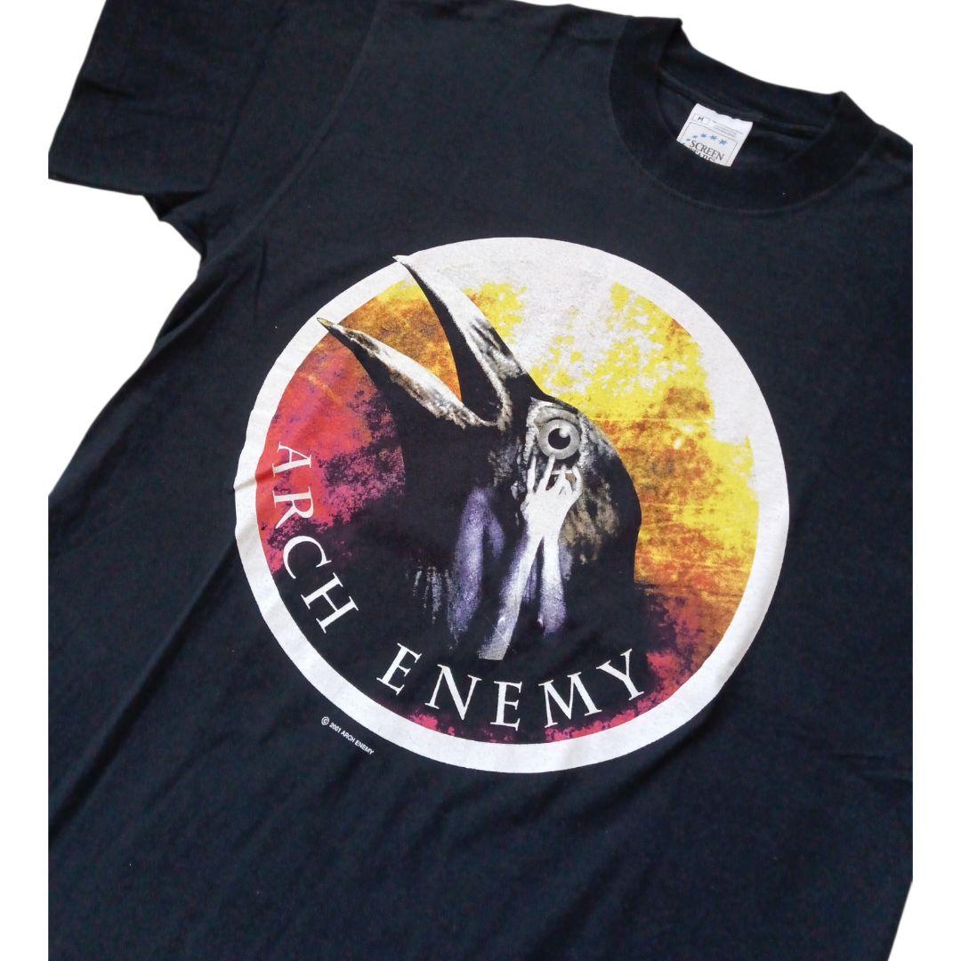 2001年 アーチエネミー ARCH ENEMY 日本ツアー Tシャツ Мサイズ