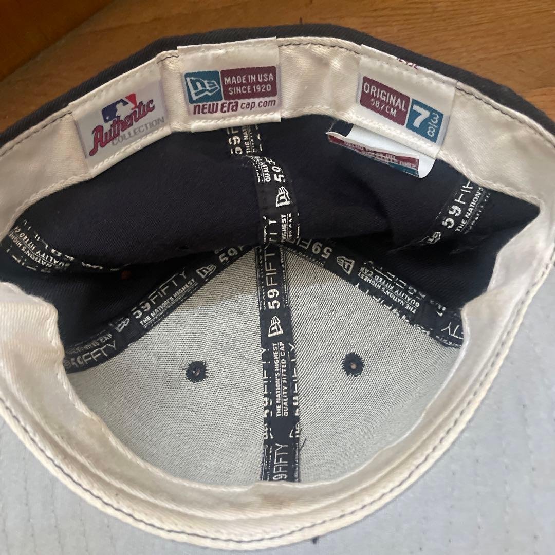 90sデトロイトタイガース　newera 73/8 (58.7cm)n.w.a