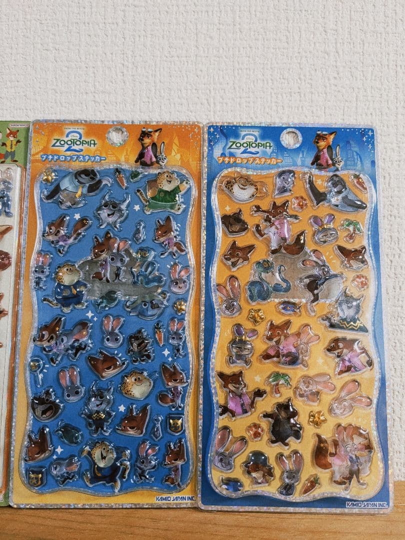 【正規品】ズートピア ベイマックス ボンボンドロップシール プチドロ セット