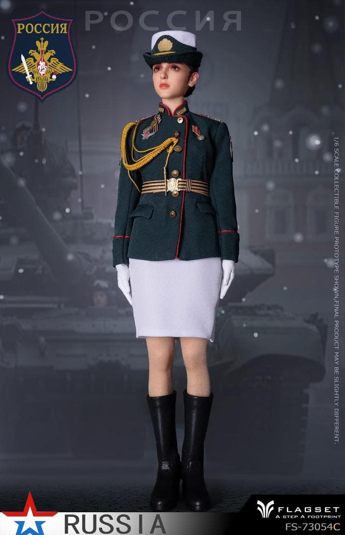 FLAGSET Russian 1/6 アクションフィギュア FS-73054C