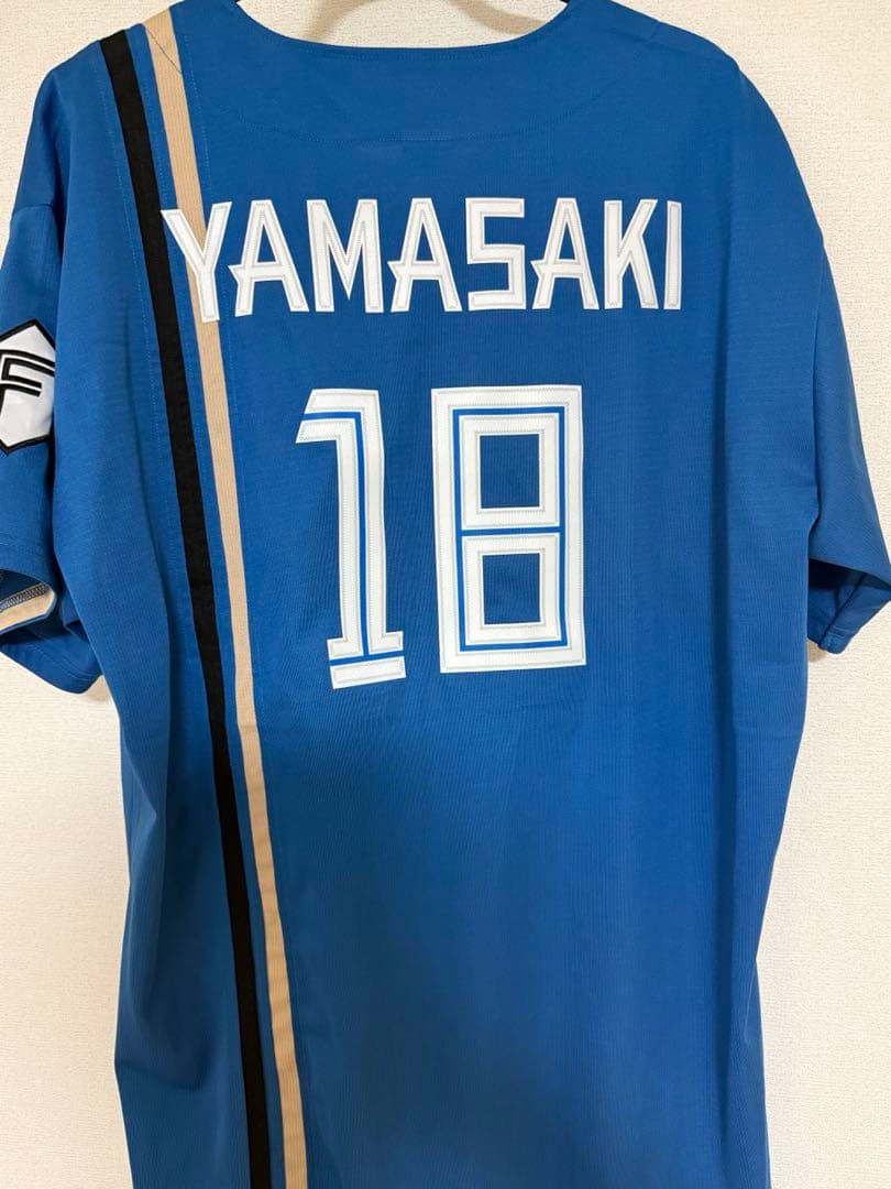 北海道日本ハム レプリカユニフォーム XL 18 山崎福也