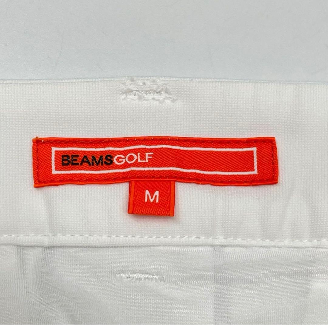 【美品】BEAMSGOLF ビームスゴルフ ホワイト プリーツスカート