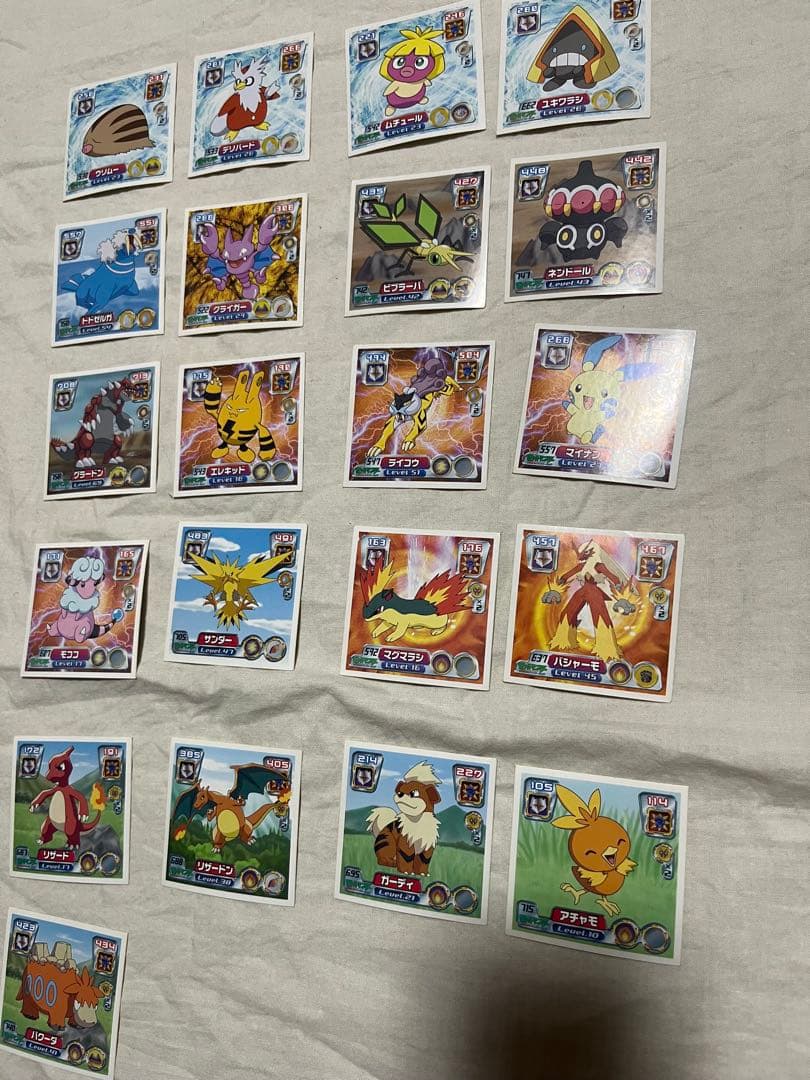 ポケモン 最強シール列伝 アドバンスジェネレーション 126枚 セット