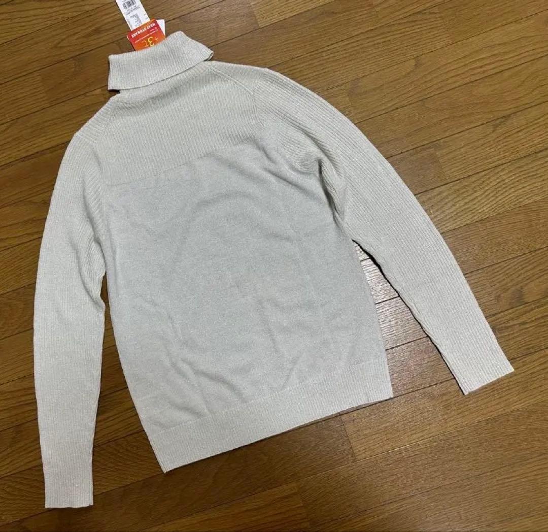 キャロウェイ　タートルネックリブラメニット　新品タグ付き　LL