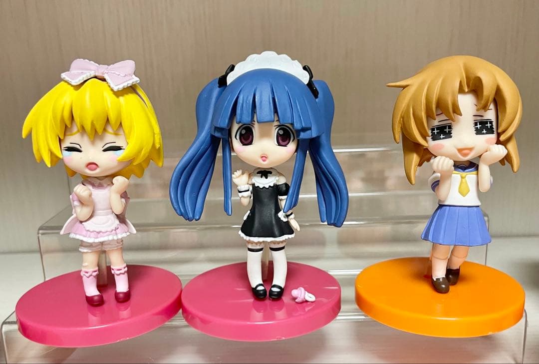 ひぐらしのなく頃に でふぉめフィギュア　竜宮レナ　古手梨花　9体セット