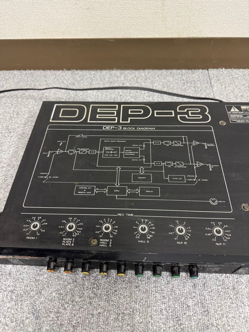 Roland DEP-3 デジタルマルチリバーブエフェクタ