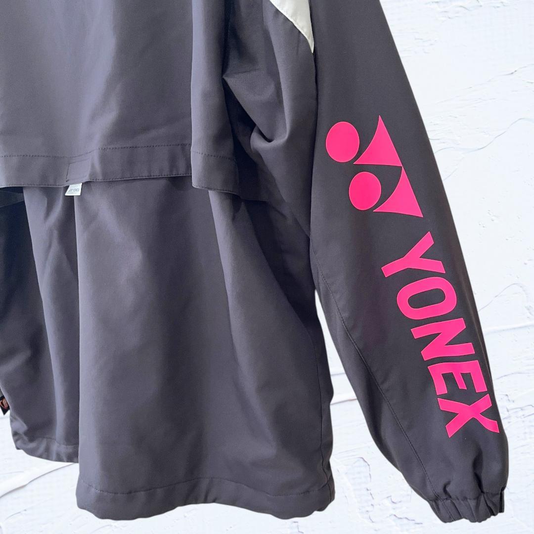 YONEX ウィンドブレーカー ヒートカプセル 70068 チャコールブラック
