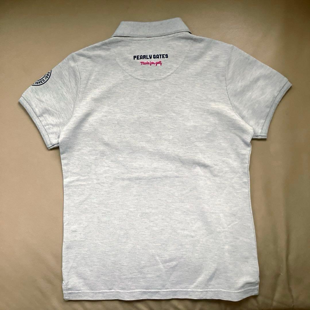 【未着用】 PEARLY GATES レディース 半袖ポロ タグ付き サイズ0