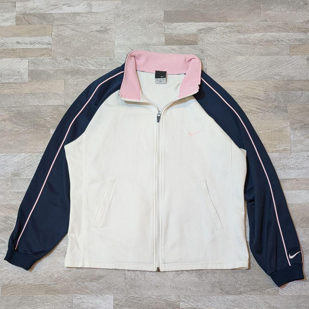 ★初春セール★NIKE 00s セットアップ ジャージ M ネイビー×ピンク