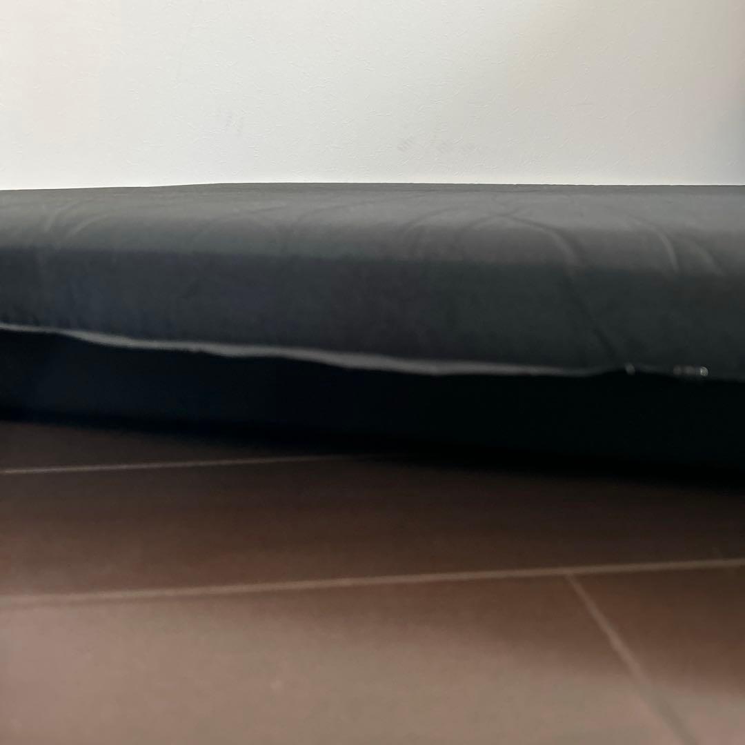 FIELDOOR 車中泊マット Lサイズ 厚さ10cm ブラック