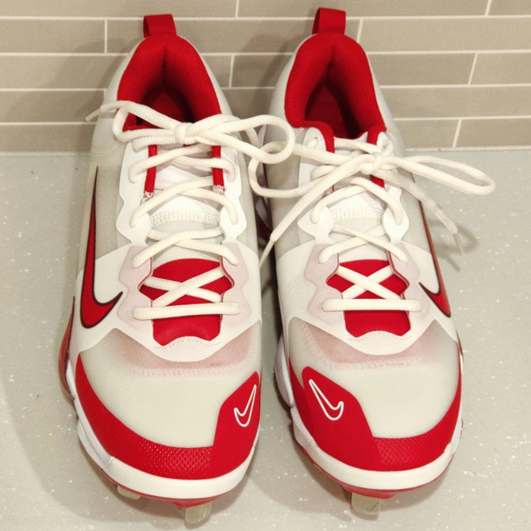 トラウトモデル NIKE ナイキ 野球スパイク 25.5cm 海外限定 レア 赤