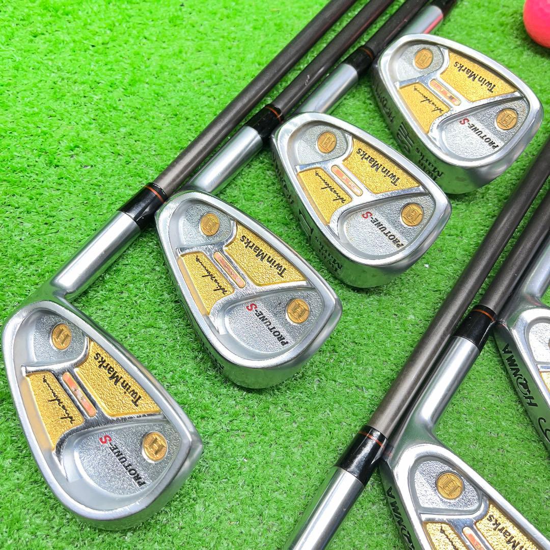 寶TIS-584 HONMA Twin Marks アイアンセット 9本