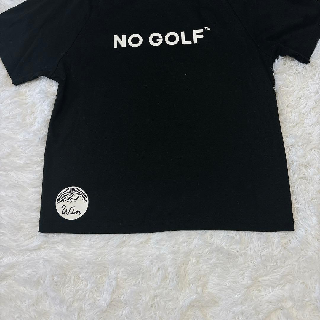 NO COFFEE　CLUB HAUS コラボ 半袖 モックネックウェアS 黒