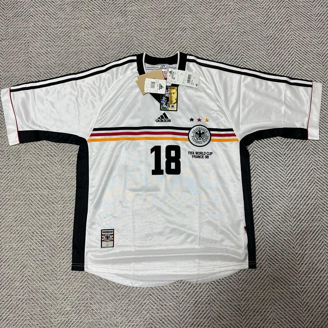 ドイツ代表　ホームユニフォーム　１９９８ W杯 クリンスマン　新品