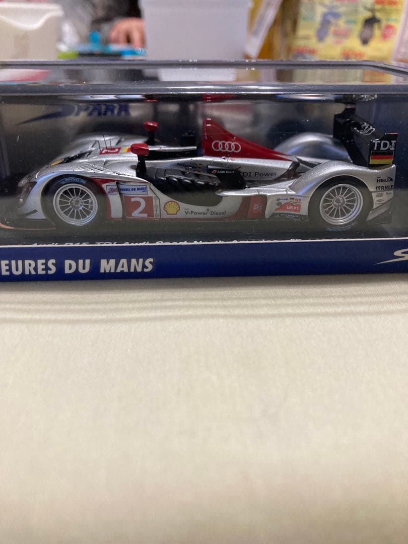 スパーク 1/43 アウディ R15 TDI LM2009 No.2