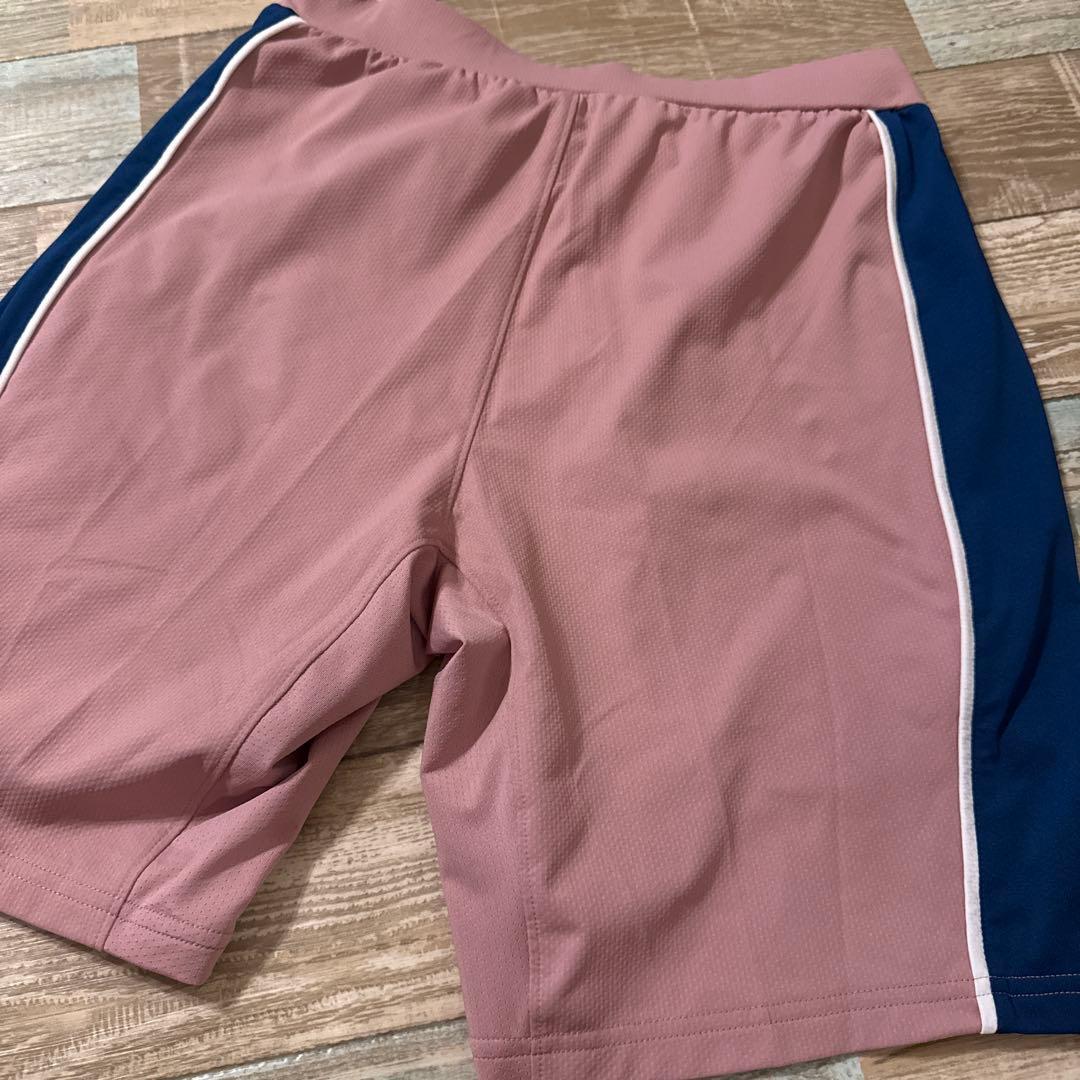 新品　YONEX ユニ　M ピンク ネイビー ハーフパンツ
