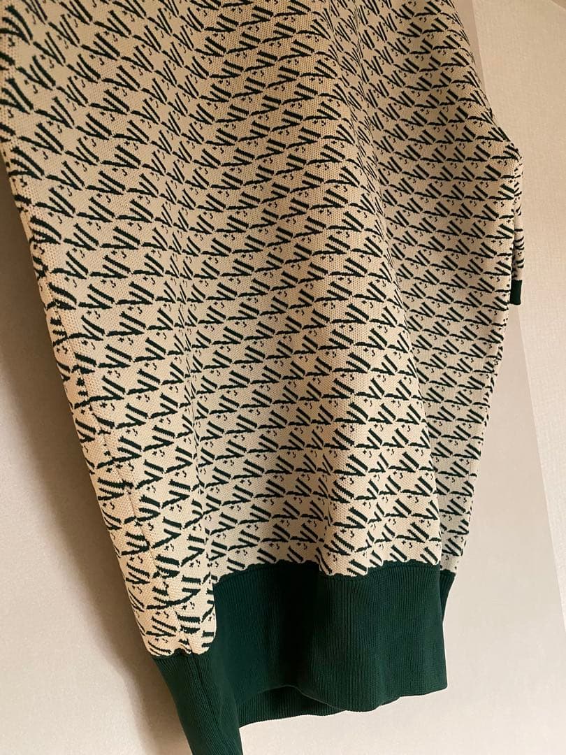 LE:NAN ルナン　Unisex Logo zip top green