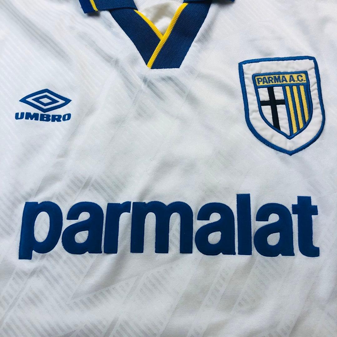 93-95 parma UMBRO game shirt サッカー ユニフォーム